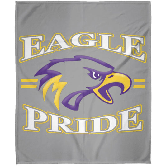 Eagle Pride Arctic Fleece Blanket 50x60 Pink or Gray