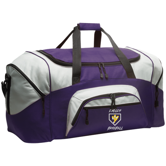 Talons Out Eagles Baseball Colorblock Sport Duffel